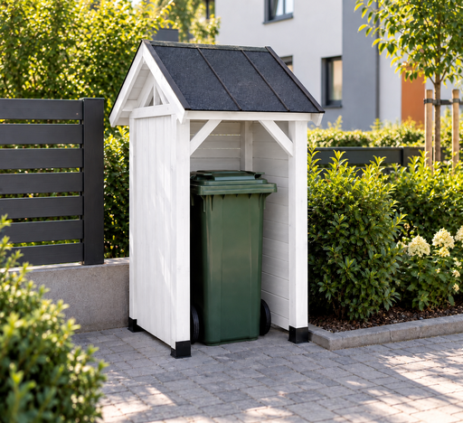 1,3 × 1,3 m houten containerombouw