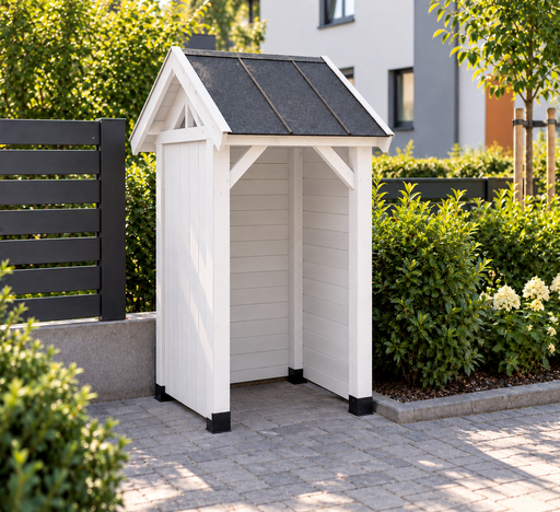 1,3 × 1,3 m houten containerombouw - garden gazebo pergola
